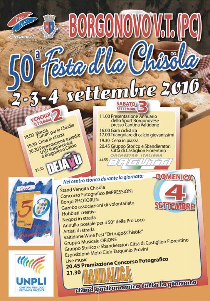 Festa d’la Chisöla a Borgonovo Val Tidone