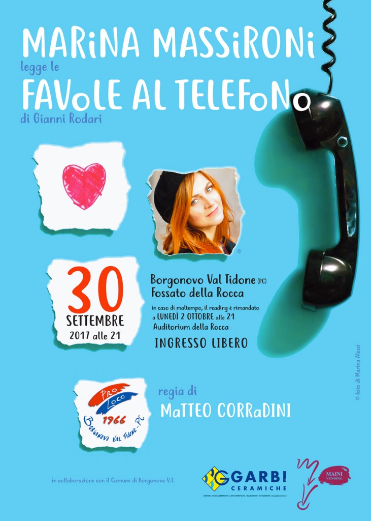 Marina Massironi a Borgonovo Val Tidone